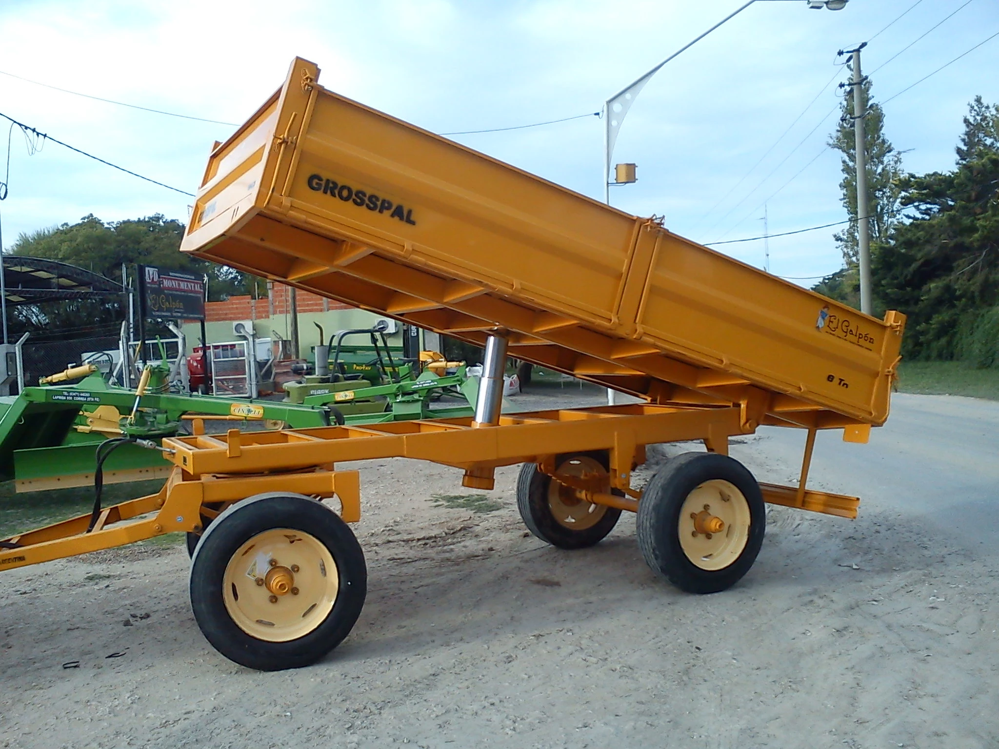 Acoplado Volcador 6tn Grosspal - El Galpón