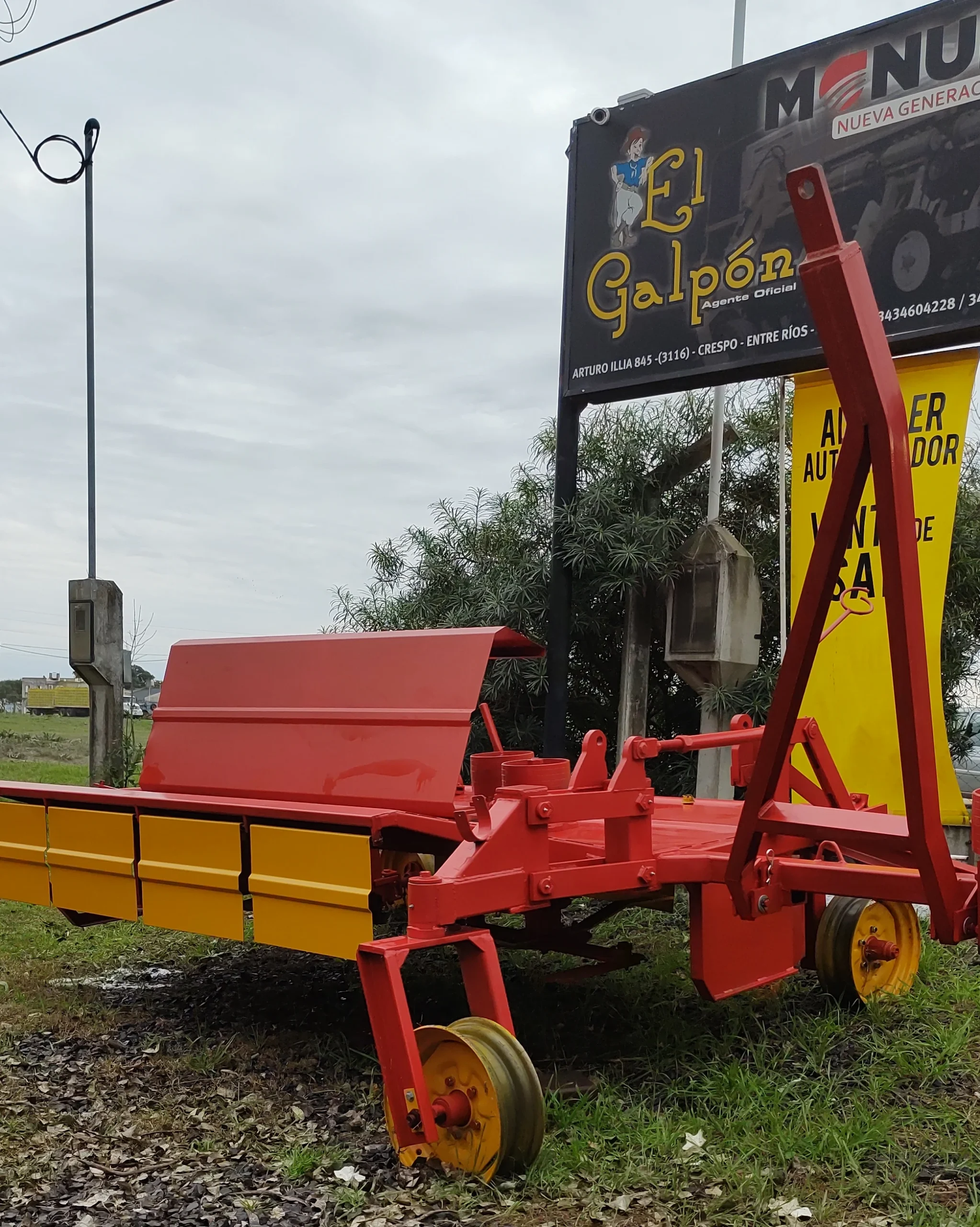 Desmalizador e hileradora DA-GA - El Galpón