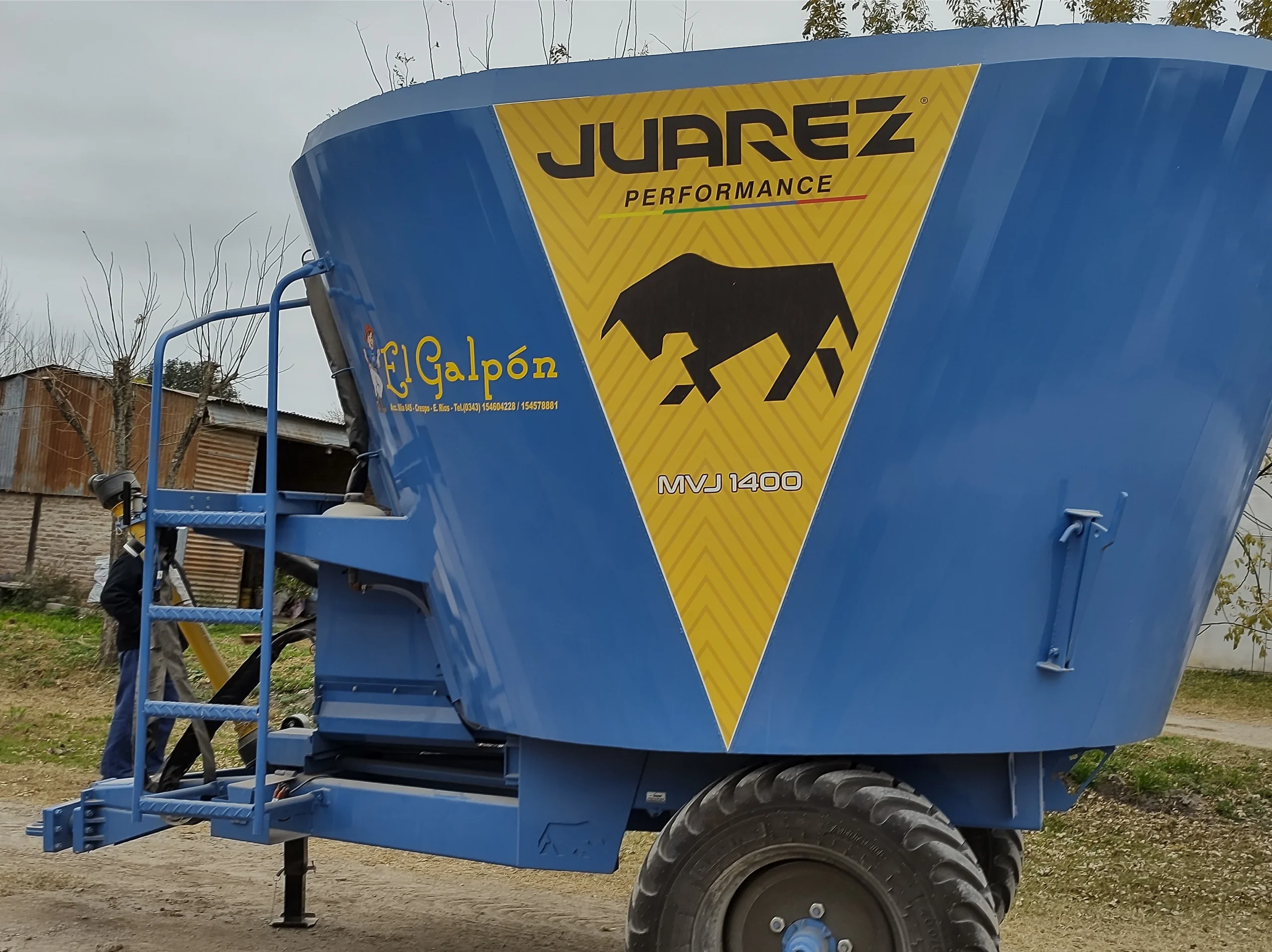Mixer vertical Juarez MVJ 1400 - El Galpón